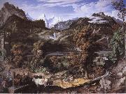 Joseph Anton Koch Swiss Landscape china oil painting reproduction